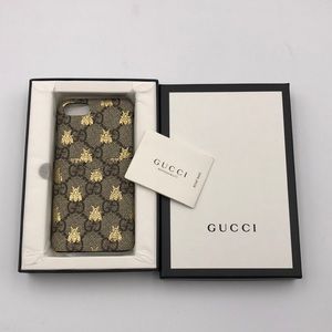 Gucci iPhone Bee Logo Phone Case